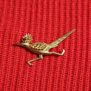 Boucher Vintage Roadrunner brooch